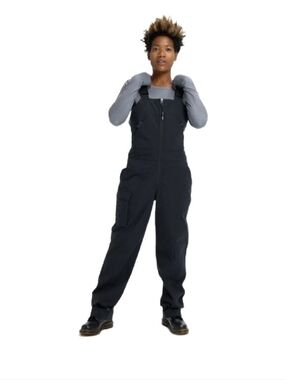 BURTONS Amora Stretch Overalls Size 29 Womens Black Peformance Outdoor
